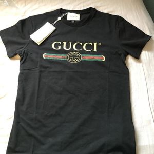 Gucci Men's Black T-shirt